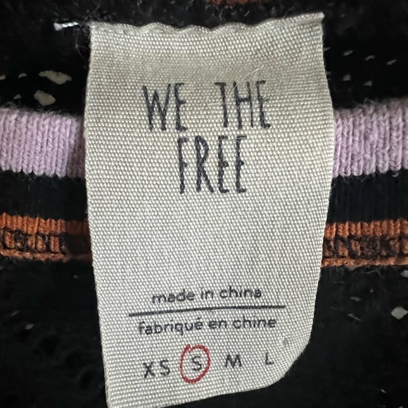 We the Free Black Lace T shirt, size S - Picture 6 of 8